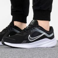 NIKE耐克男鞋新款QUEST 5缓震运动防滑耐磨轻便运动跑步鞋DD0204-001 ZP DD0204-001/黑色/白色 44.5