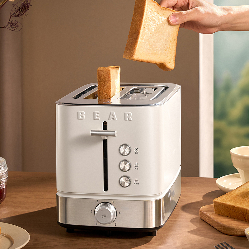 小熊(Bear) DSL-F02H5 家用小型多士炉 白色 / 台高清大图