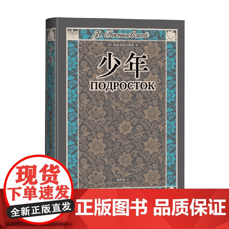 少年 陀思妥耶夫斯基 著 外国文学高清大图