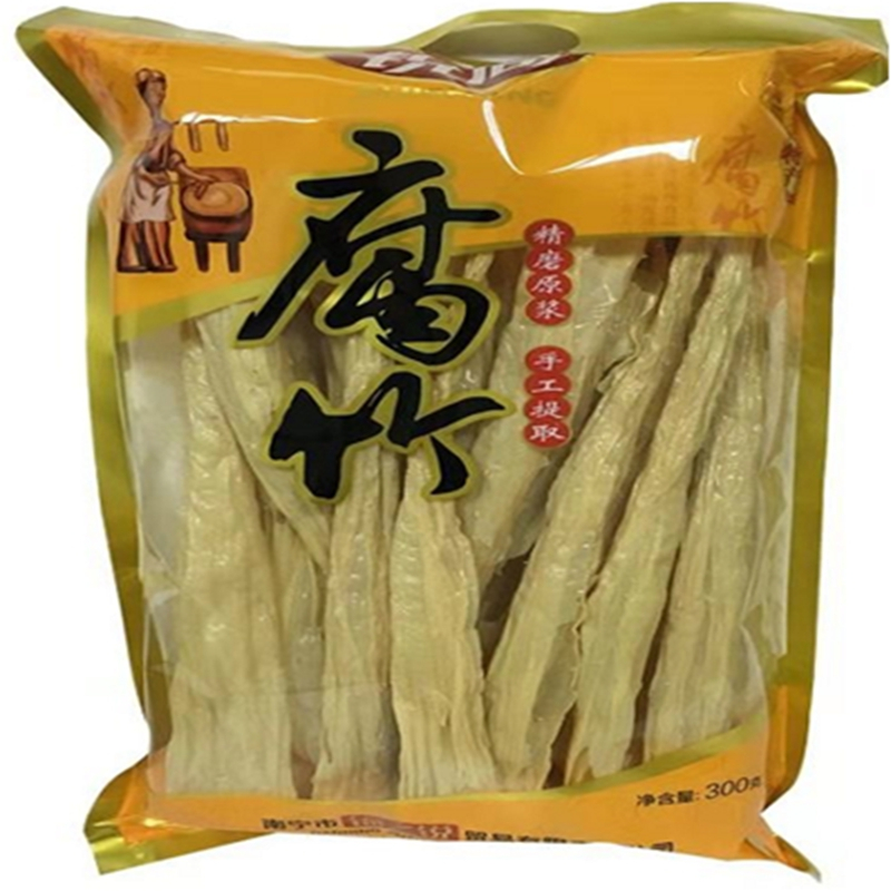 农家干货头层纯正特级无添加纯手工原浆腐竹厂家直销300g