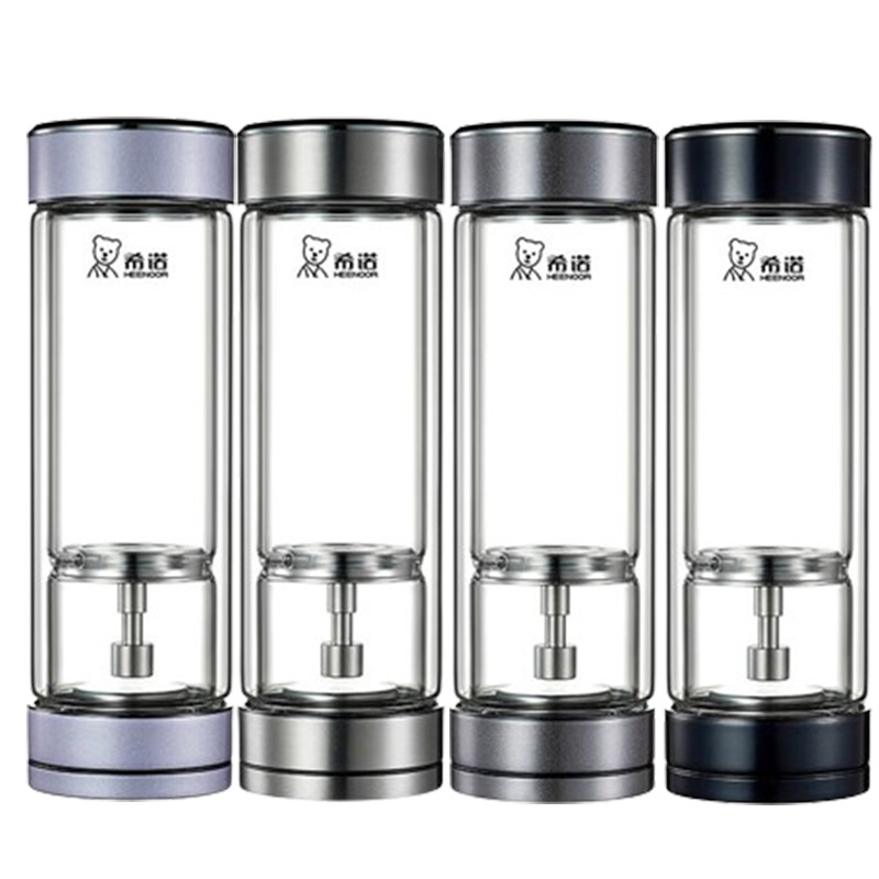 希诺玻璃杯300ml密封防漏户外便携XN-7012(颜色随机)