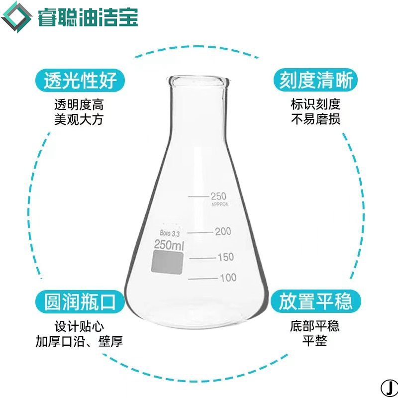 睿聪油洁宝 三角烧瓶/锥形瓶 10000ml 个