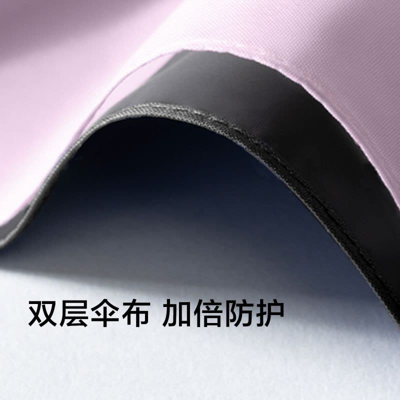 蕉下[周杰伦推荐]防晒伞太阳伞防晒防紫外线遮阳伞晴雨伞迷你折叠伞 西柚[三折]图片