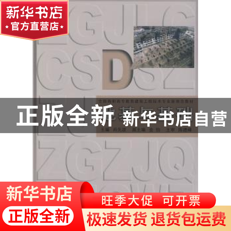 正版 地基与基础 肖先波主编 同济大学出版社 9787560840307 书籍