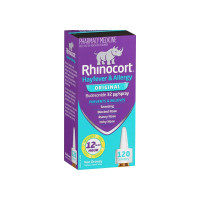 Rhinocort [澳洲进口] 鼻喷 鼻喷雾剂舒缓鼻 小犀牛鼻喷 鼻炎喷剂 *2支[保质期22年6月]