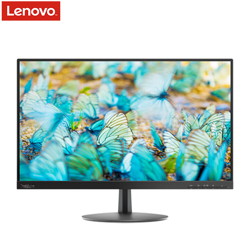 联想(ThinkVision)T24A-10 23.8英寸显示器(FHD 低蓝光 VGA+HDMI1.4)