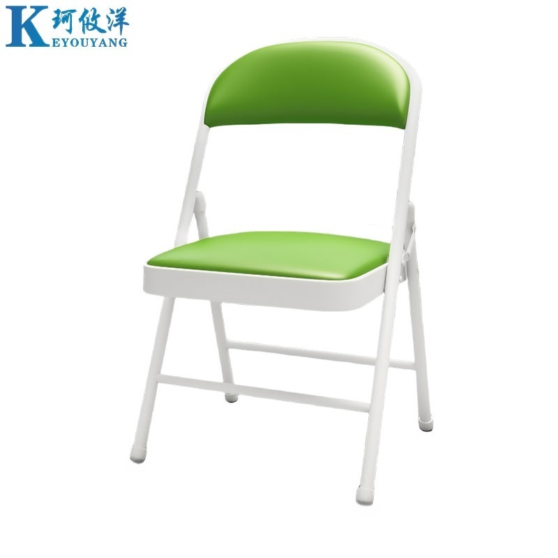 珂攸洋办公椅白腿深绿面450*460*790mm把高清大图