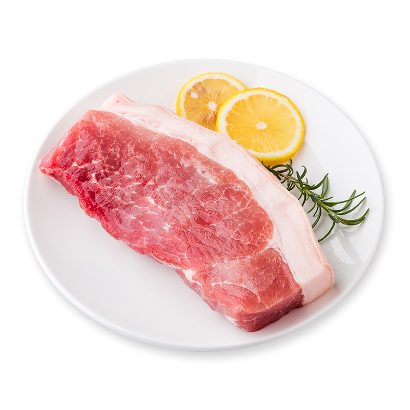 家乐福散装优质带皮后腿猪肉肉还算新鲜吧!-苏宁易购