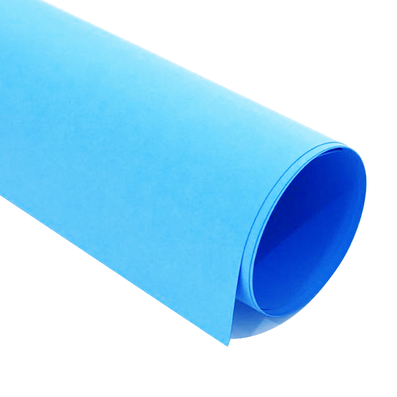 章楷A4湖蓝色 手工卡纸彩色硬卡纸 包高清大图