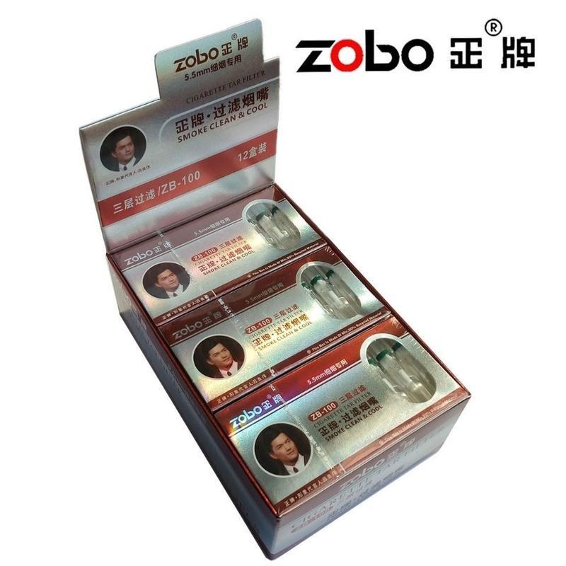 正牌细烟烟嘴一次性三重过滤器男女士香菸烟具细支烟过滤嘴100 132