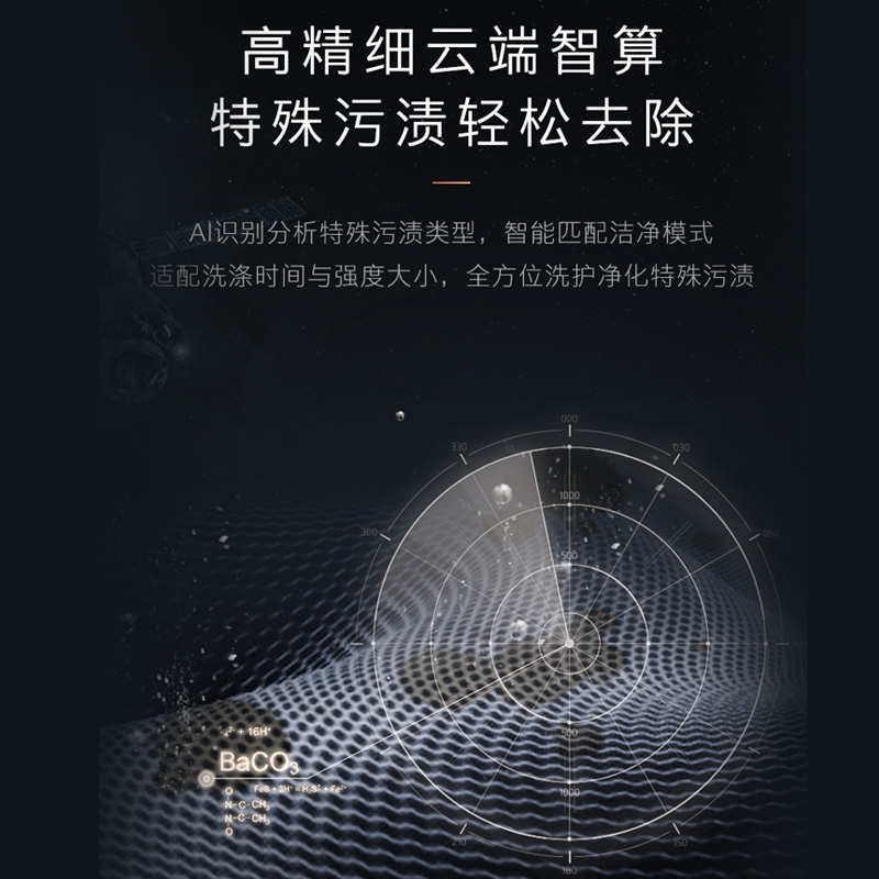 COLMO星图10公斤滚筒AI超感知未来式洗护科技 冷萃银离子 智能投放 智算特渍洗 CLGZ10E