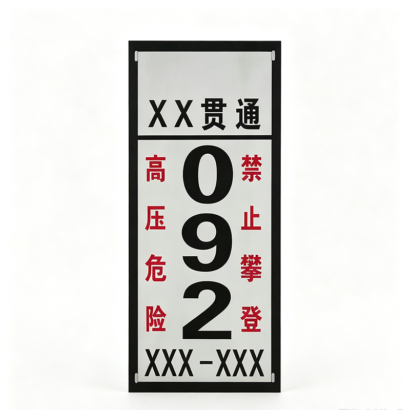 HENUO 杆号牌 350*250mm 块高清大图