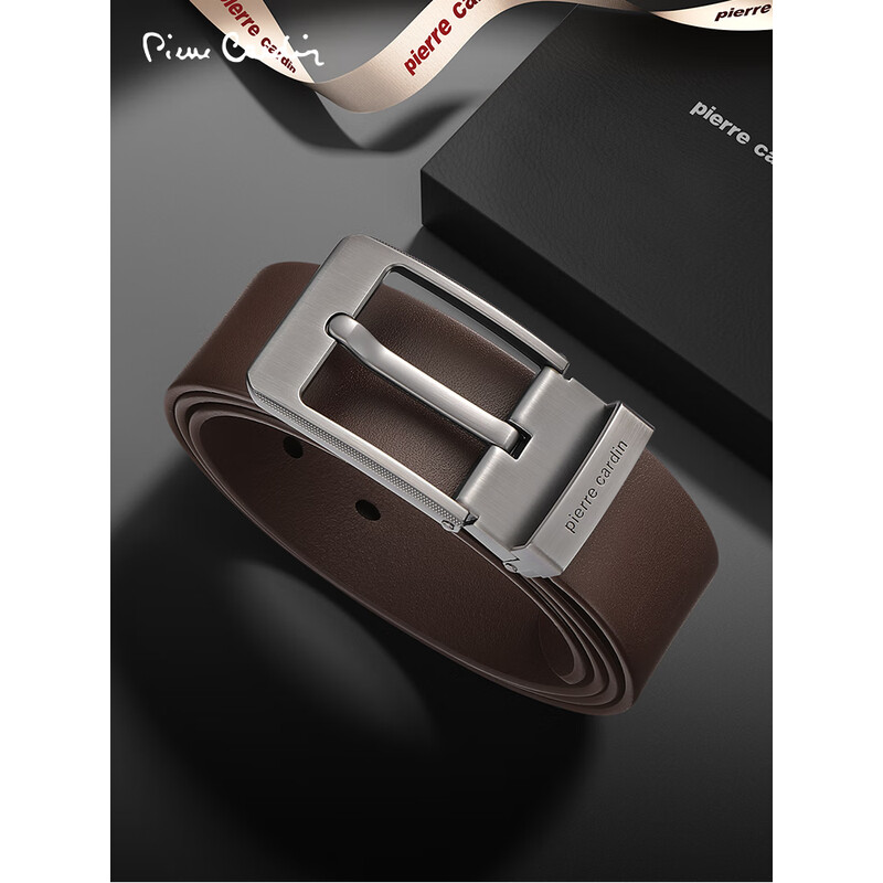 皮尔卡丹(pierre cardin)新款休闲男式自动扣皮带 W52866471-4B高清大图