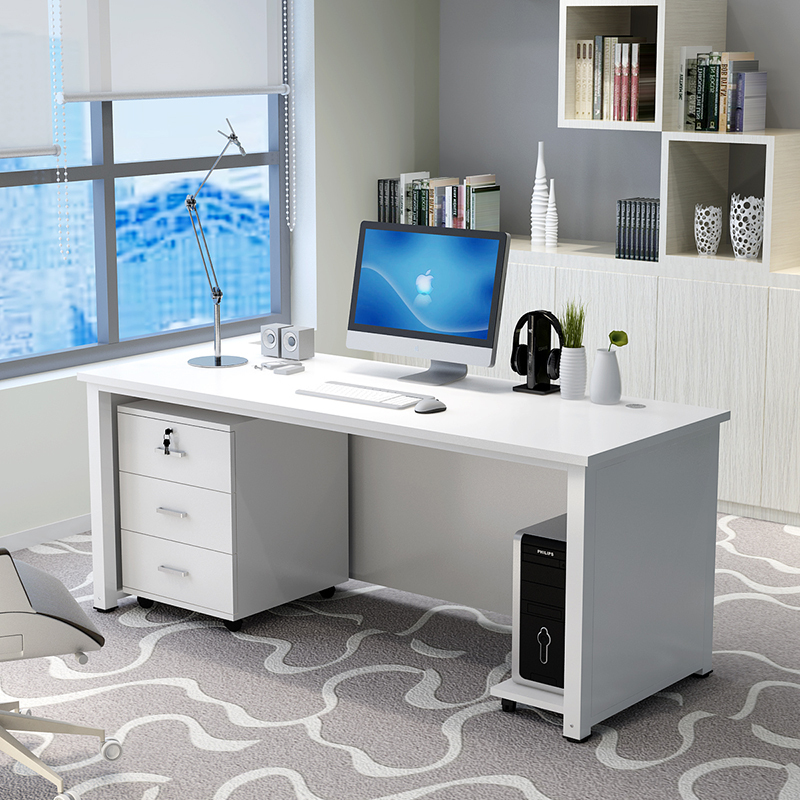 寻木匠现代简约家用办公桌经济型台式电脑桌单人办公书桌老板桌子写字