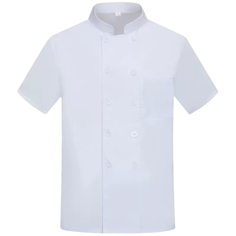 华敏 炊事工作服 短袖 件高清大图