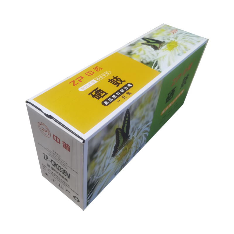ZP/中普佳能CRG335M硒鼓 红色 绿包高清大图