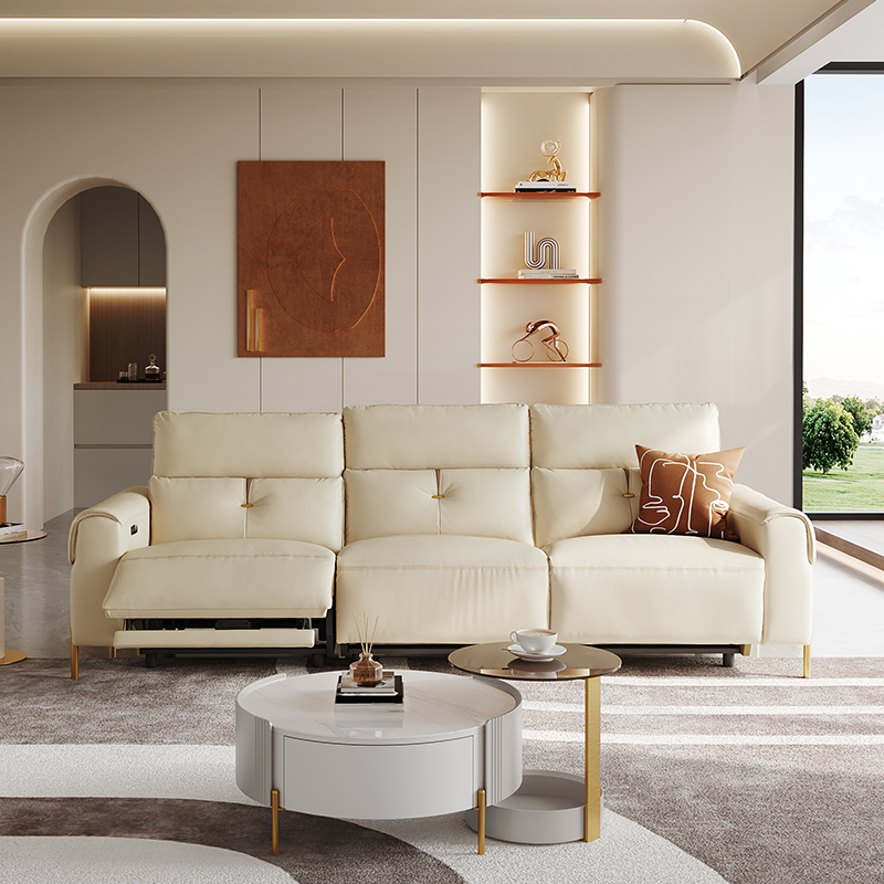 芝華仕(cheers)芝华仕头等舱现代轻奢真皮沙发电动功能