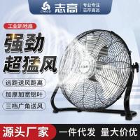志高工业风扇强力趴地扇大功率台式电扇落地家用大风力爬地扇- 14寸趴地扇【升级铜线强风力密网五年质保】-