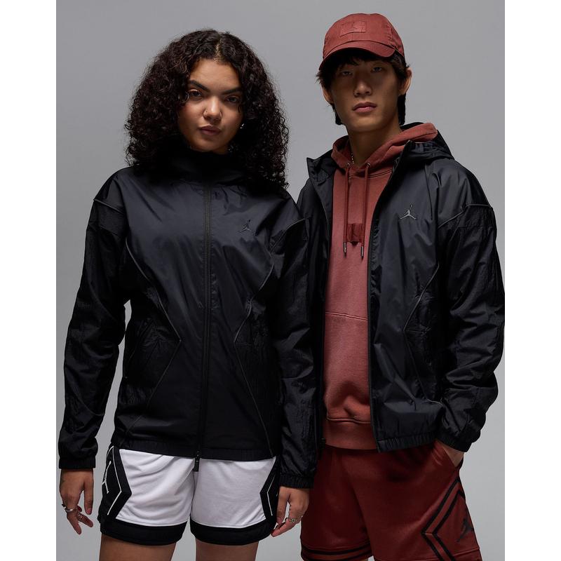耐克(NIKE)Jordan男款轻量防风透气尼龙运动夹克