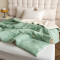 红蜻蜓雅韵云感四季被HQT-XW6303 深竹绿 200cm*230cm 四季被