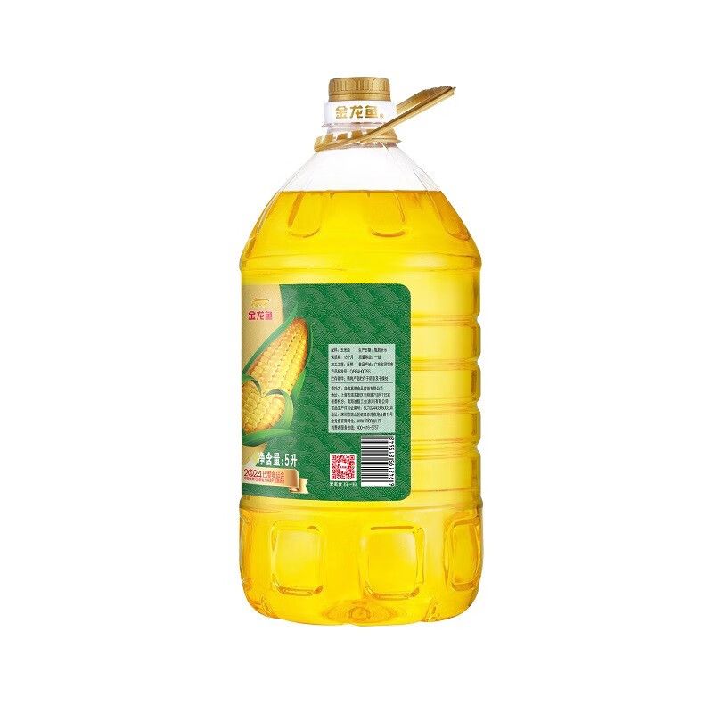 金龙鱼 0反式脂肪至臻礼遇玉米油5L/桶