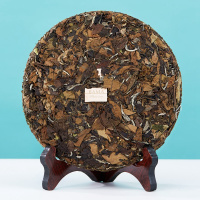 八马茶叶 福鼎白茶贡眉紧压白茶饼 单饼装200g