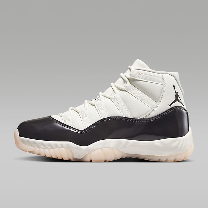 jordan耐克aj11黑白复刻女子运动鞋冬季缓震实战篮球鞋ar0715101视频