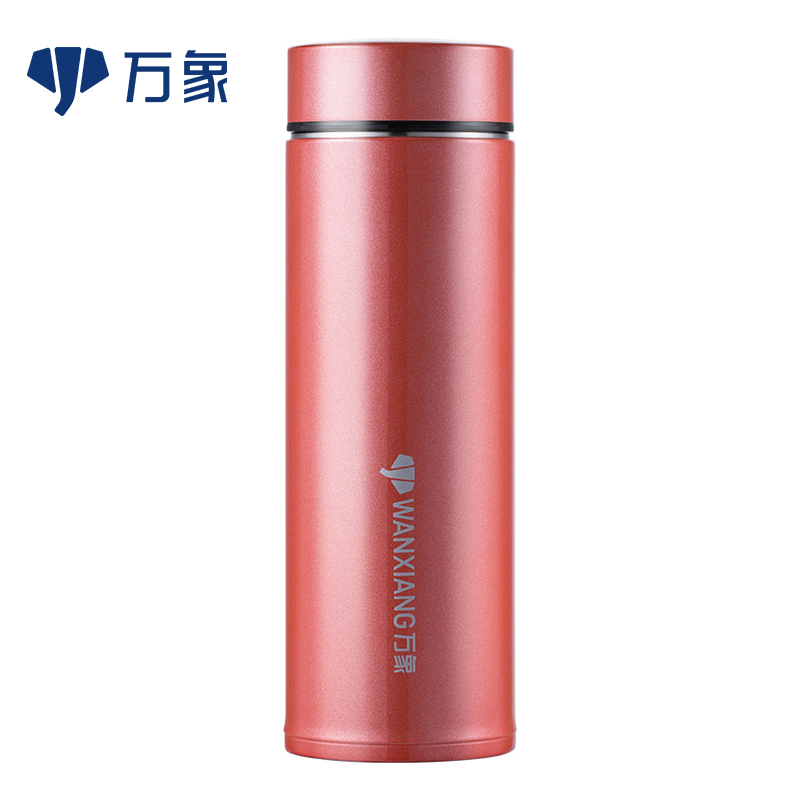 万象wanxiang2019新款女士保温杯不锈钢大容量便携时尚可爱学生水杯h