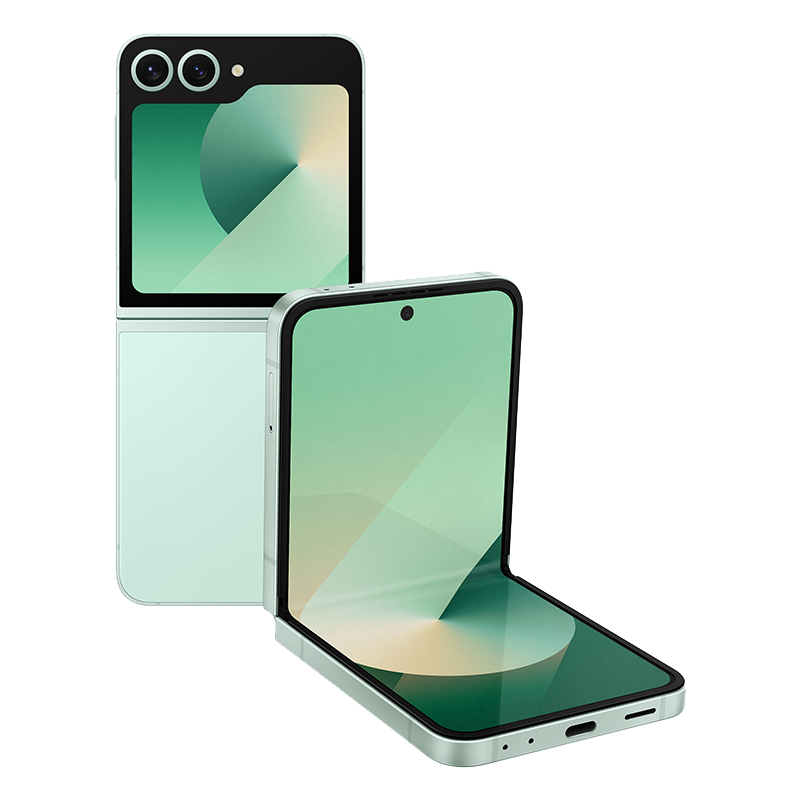 三星Galaxy Z Flip6 5G (SM-F7410) 12GB+512GB 青薄荷 折叠屏手机