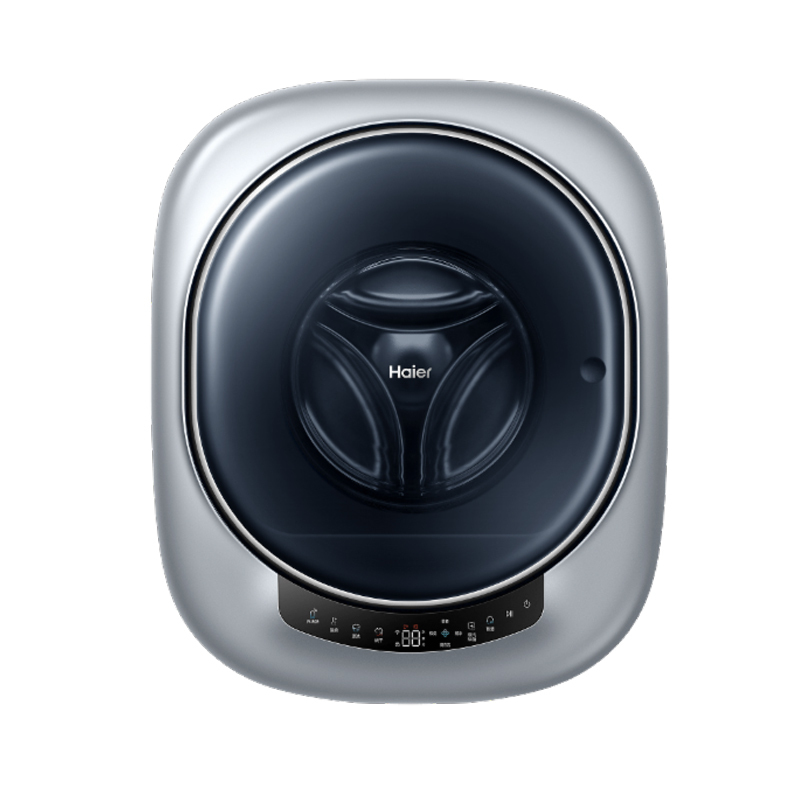 海尔(haier)3公斤壁挂滚筒全自动 洗烘一体 迷你洗衣机小 内衣洗衣机