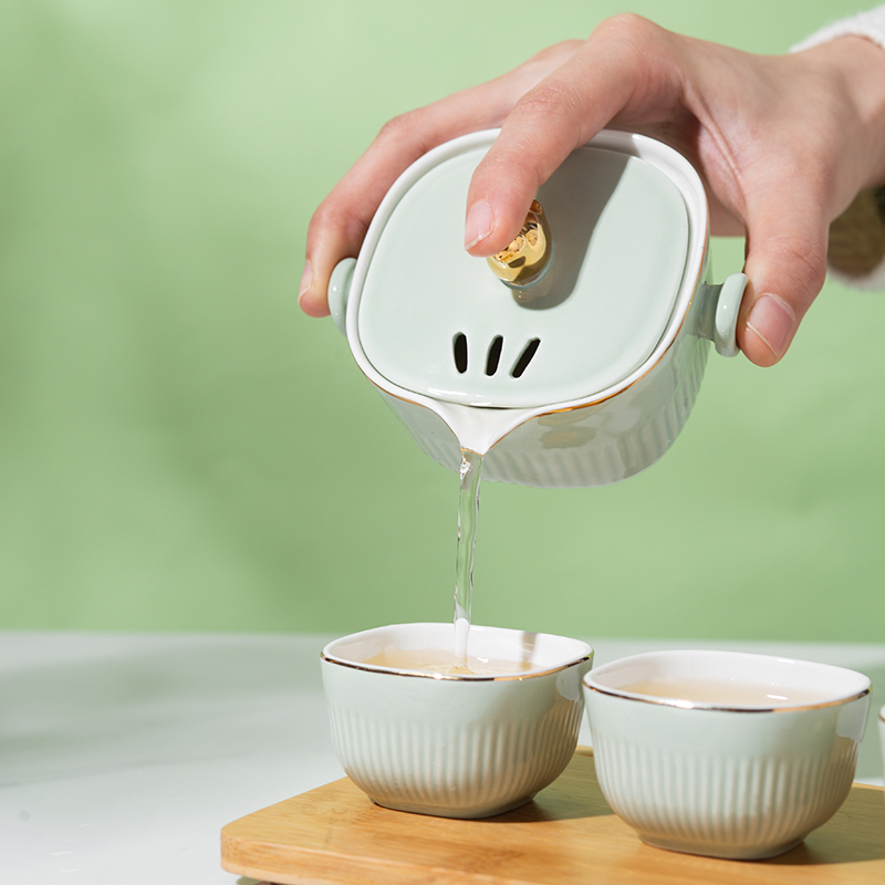 唯都 悠然小鸟茶礼套装 W-S319_高清大图