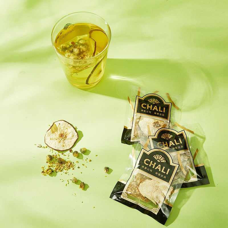 茶里ChaLi雪梨桂花茶 盒装40g高清大图