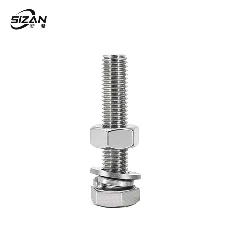 斯赞 不锈钢螺栓 M6*20mm 个高清大图