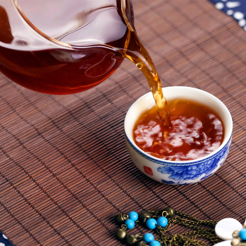 南國公主 吾家有位南国公主 茶叶 陈年普洱茶熟茶 云南普尔茗茶 七子饼357克送礼收藏自饮皆宜高清大图