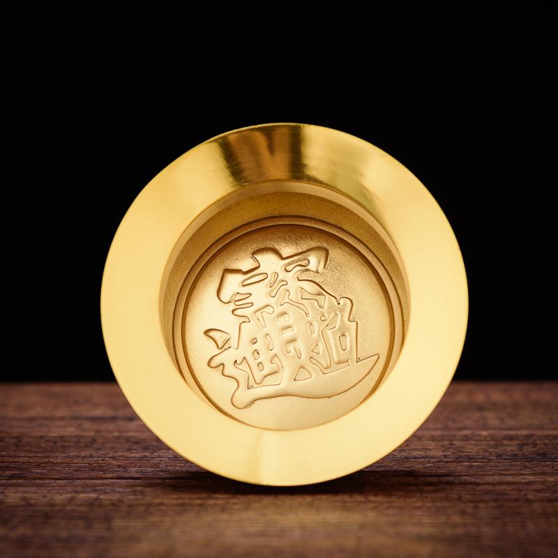 美帮汇香炉铜 香炉摆件香插线香熏香家用室内供佛用品高清大图