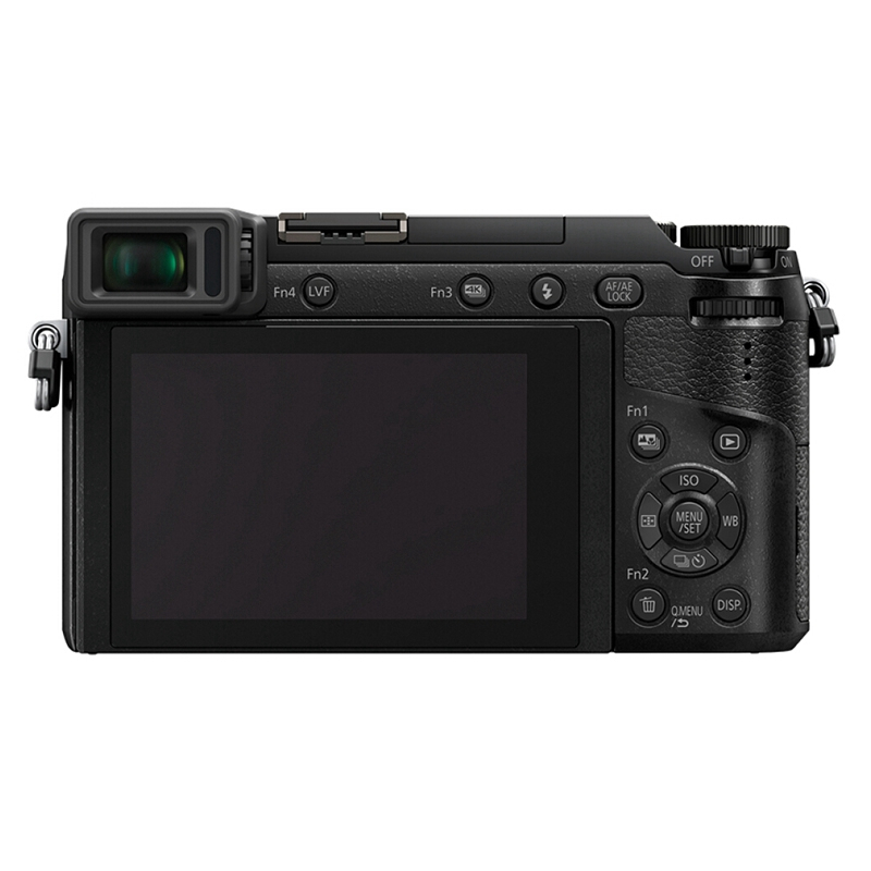 松下(Panasonic)GX85微型单电机身 五加二双效防抖、4K视频/4K照片、轻巧便携 黑色