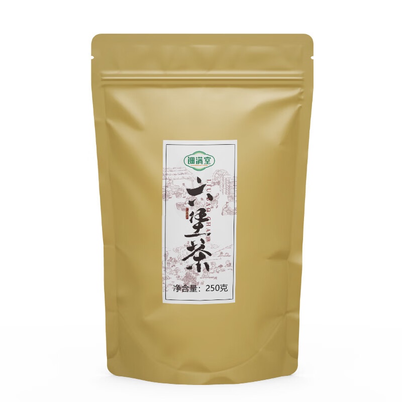 钿满堂六堡茶250克/袋高清大图