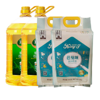粮油组合套餐(道道全甾醇油5L*2+中粮米5Kg*2)