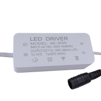 hizhg led平板灯驱动器镇流器;DC母头48-60w