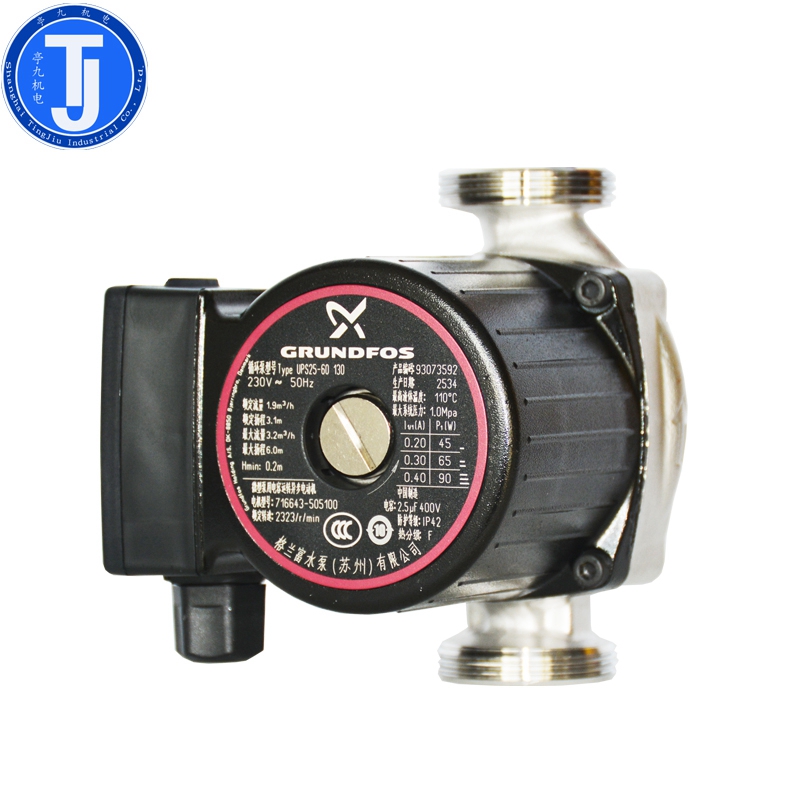 丹麦格兰富水泵UPS25-60热水循环泵地暖循环泵暖气循环泵UPS15-60高清大图