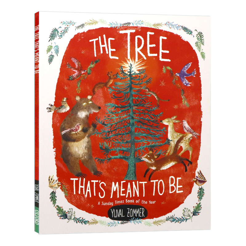 [正版]尤瓦尔佐默命中注定的树英文原版绘本 Tree That’s Meant To Be 儿童故事图画书知名作者Yu