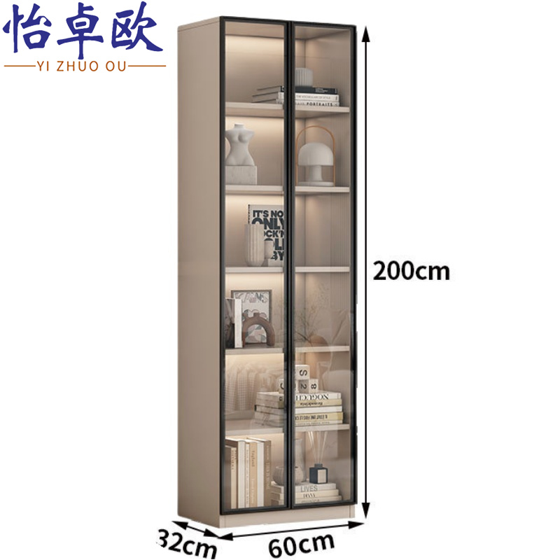 怡卓欧储物柜双门台高清大图