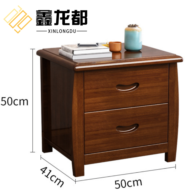 鑫龙都床头柜50cm个高清大图