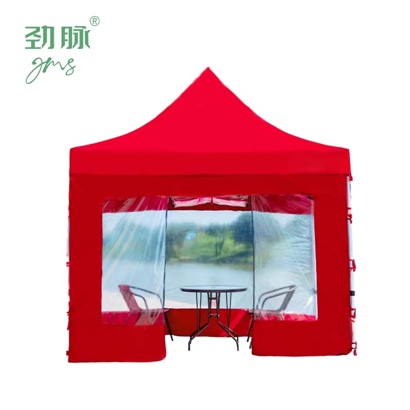 劲脉 户外透明帐篷 蓝色-2*2*2M 顶高清大图