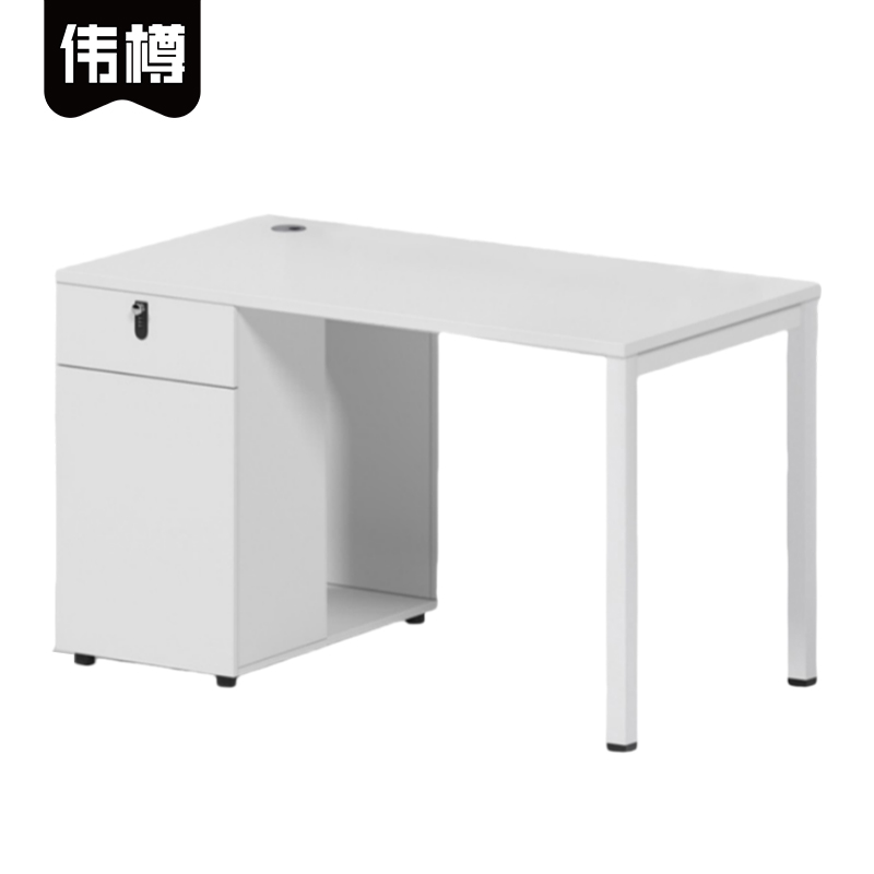 伟樽办公桌单人位120*60*75cm张高清大图