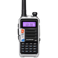 宝锋(BAOFENG)UV-5RPLUS 对讲机 商业户外自驾游手台商用民用黑银色