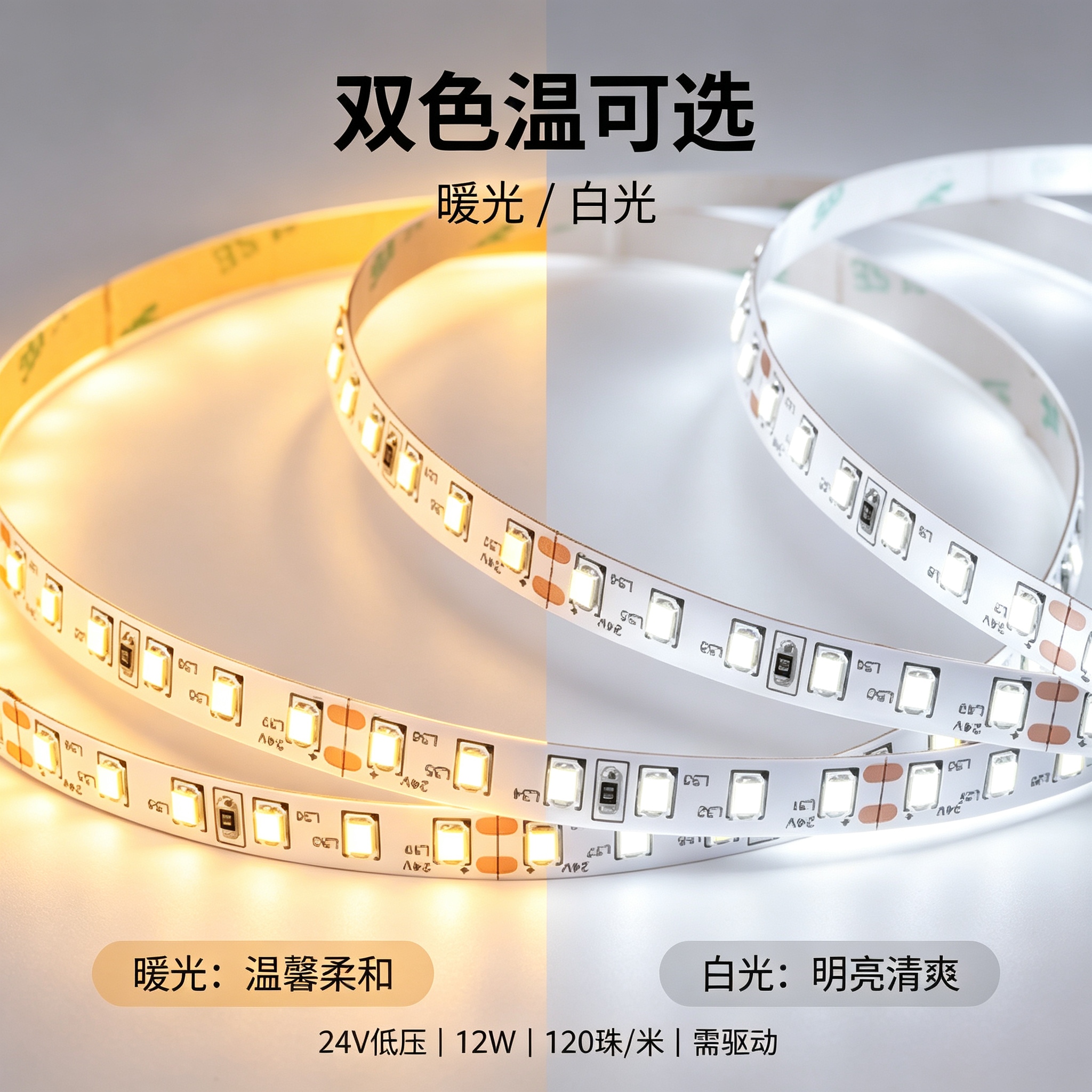 JOM嘉美照明 JOM-DD12W LED低压灯条 1000*12*7 单位:米 白色高清大图