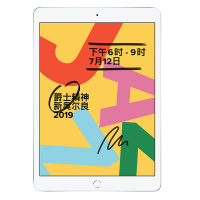 2019新款 苹果 Apple iPad 第7代 10.2英寸 平板电脑 32G Wifi版 银色（WLAN版/iPadOS系统/MW752CH/A）