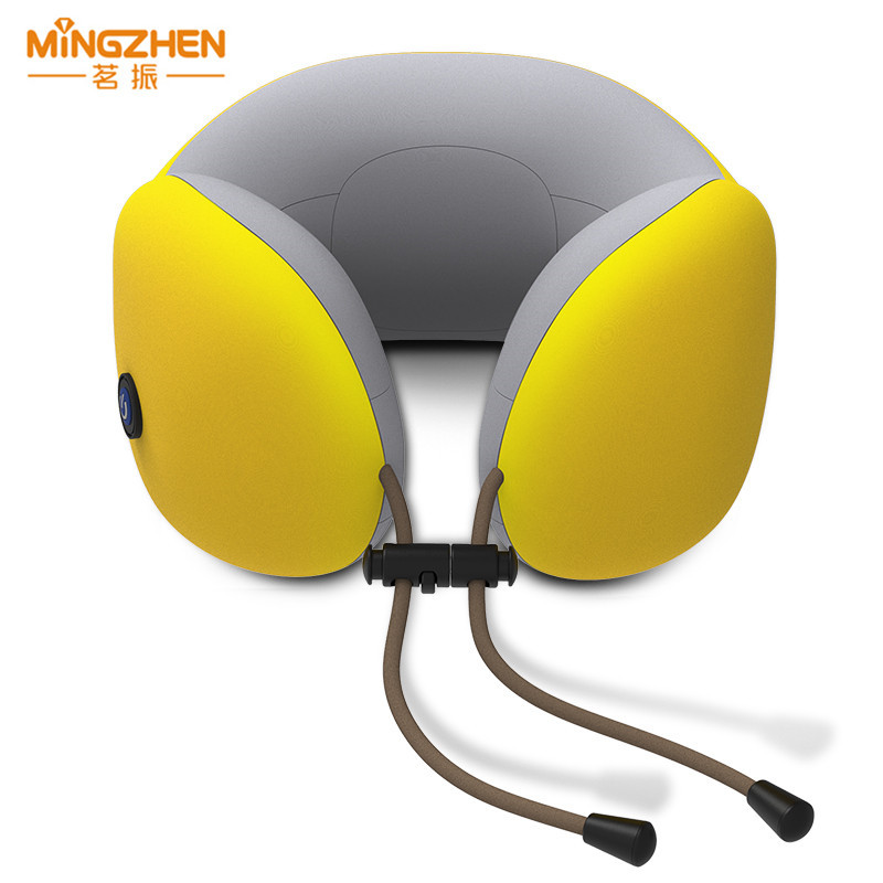 茗振电子 按摩椅垫MZ-158M基础款 车载居家办公 U型设计贴合颈部 便携式多功能按摩垫按摩器按摩枕