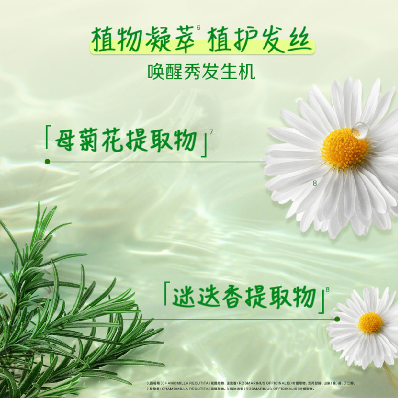 资生堂惠润 柔净护发素大瓶装(绿野芳香) 600ml高清大图